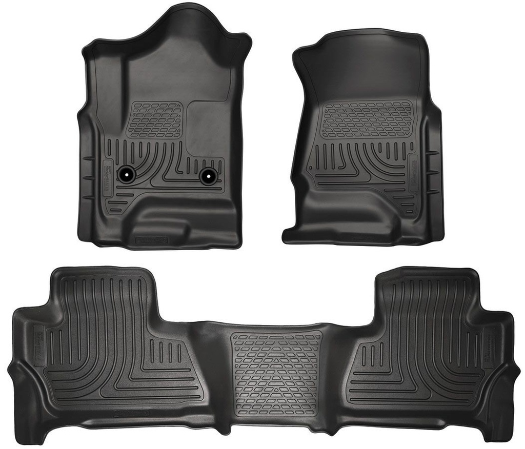 [HSK99211] Husky Liners - 15-Suburban Floor Liners Black