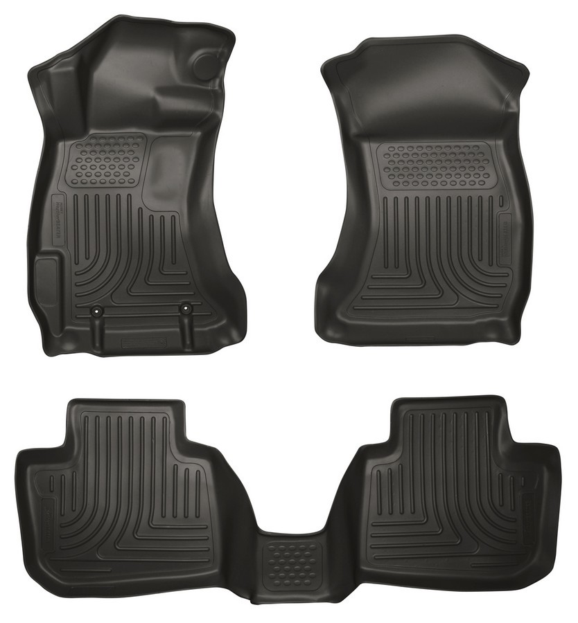 [HSK99801] Husky Liners - 12- Subaru Impreza Front /2nd Floor Liners Black