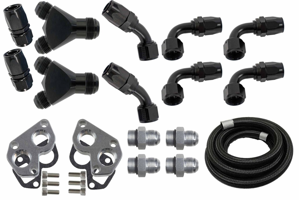 [ICT551050-RMTWP] Ict Billet - An Radiator Hose Kit Electric Water Pump