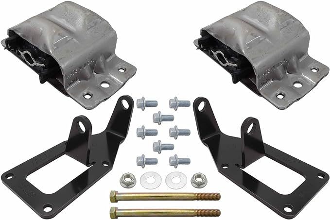 [ICT5510-KIT551EM] Ict Billet - 88-98 Chevy 2wd P/U Lt Swap Engine Mount Kit