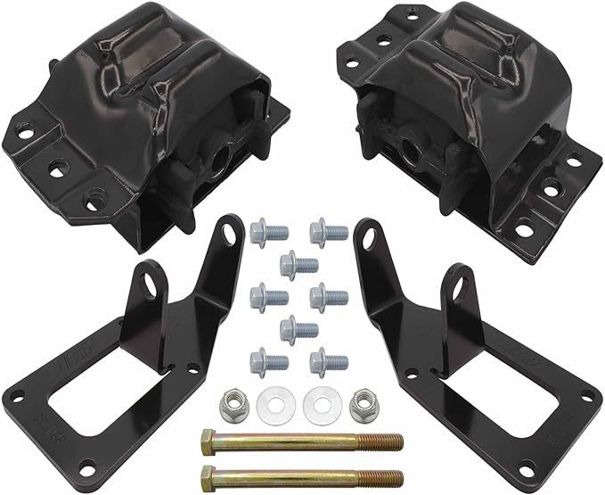 [ICT5510-KIT552EM] Ict Billet - 88-98 Chevy 4wd P/U Lt Swap Engine Mount Kit