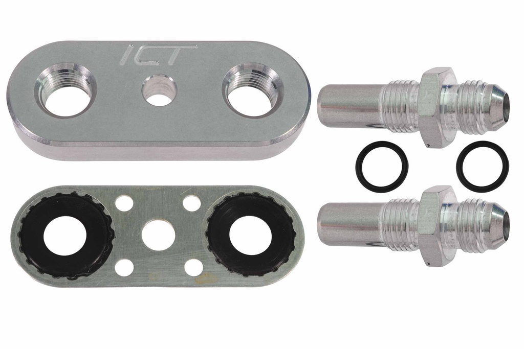 [ICT551121-6AN] Ict Billet - 6L80E 6L90E 8L90E Transmission Cooler Line Adapt