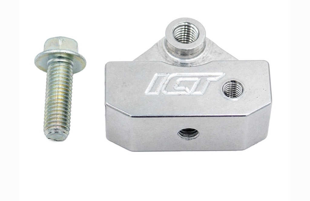 ICT Billet - Knock Sensor Relocation Brackets