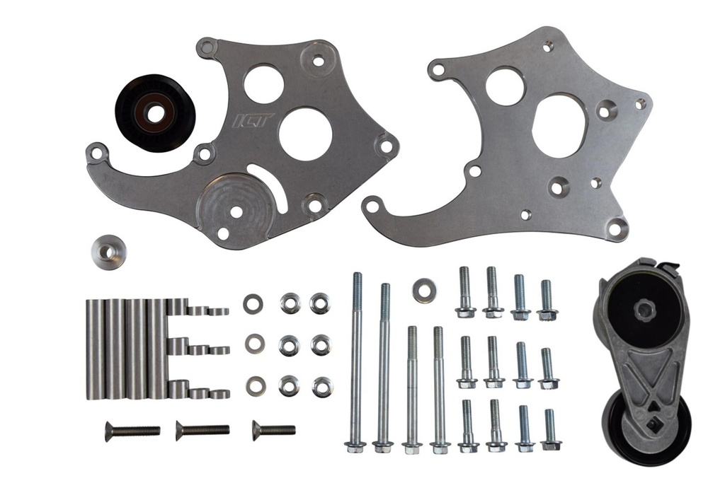 [ICT551474-3] ICT Billet - Sanden 508 LS Truck A/C Compressor Bracket Kit
