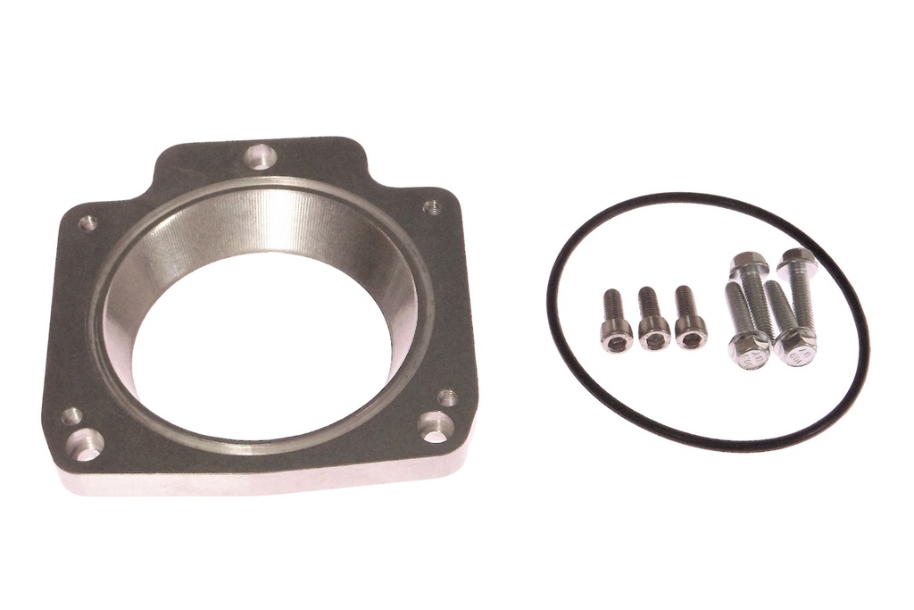 [ICT551513] Ict Billet - Ls Throttle Body Adapter 3 Bolt Intake To 4 Bolt