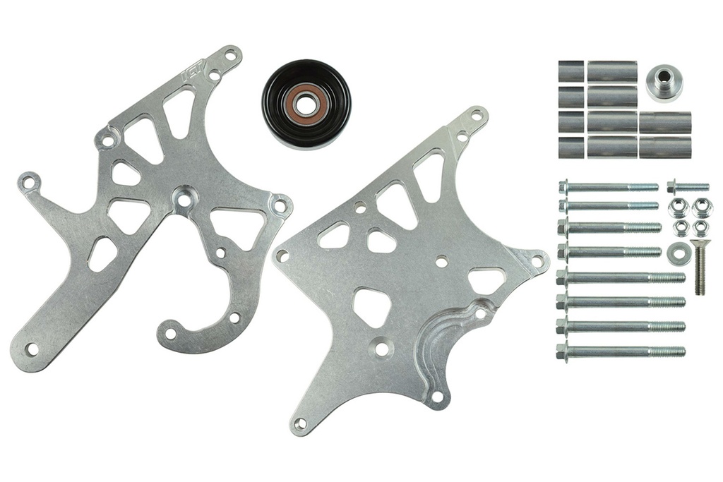 [ICT551521X-2] ICT Billet - LS1 Camaro LS Alternator & Power Steering Pump