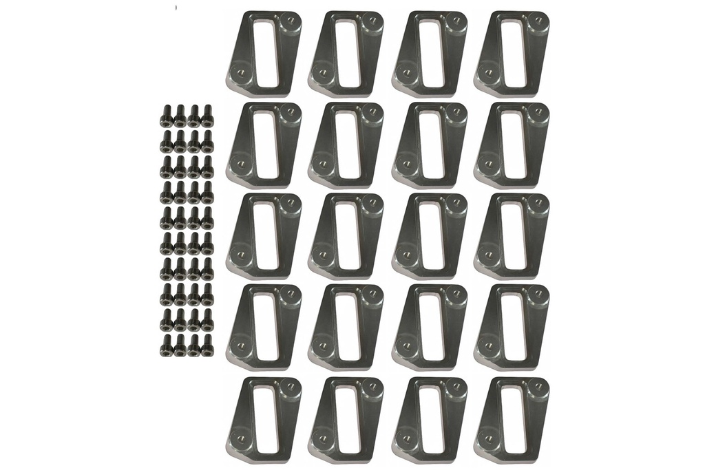 Ict Billet - 20pcs Ls Maf Mass Air Fl Ow Sensor Bung Weld Flan