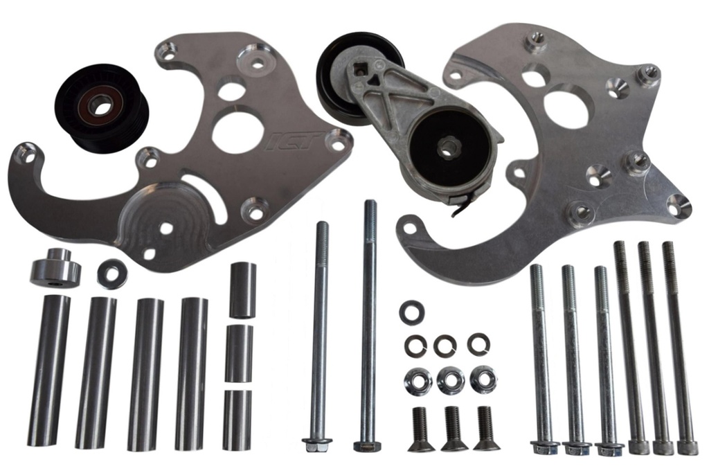 [ICT551585X-3] Ict Billet - Ls Truck R4 A/C Compress Or Bracket Kit