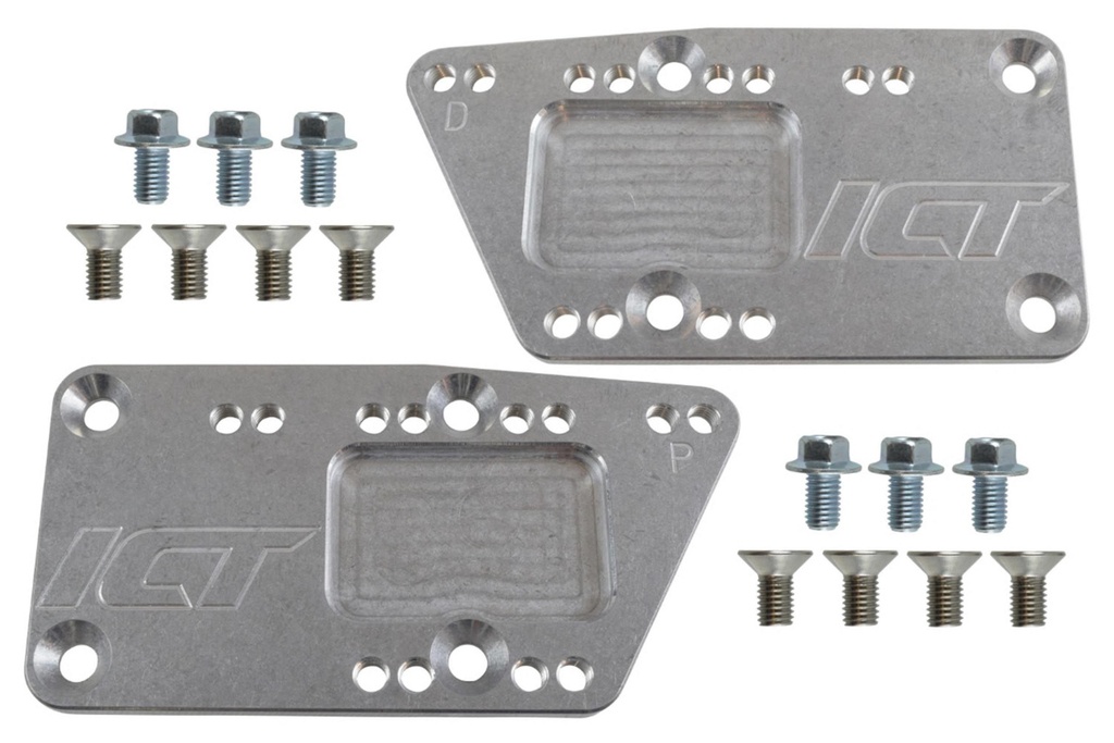 [ICT551628] Ict Billet - Sbc Ls Conversion Motor Mount Adjustable Plate