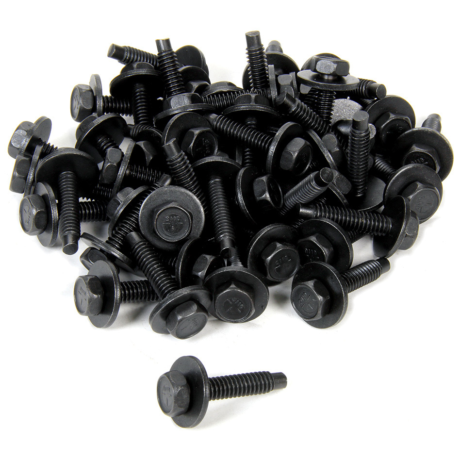 [ALL16553-50] Allstar Performance - Body Bolt 1-1/8in 50pk Black