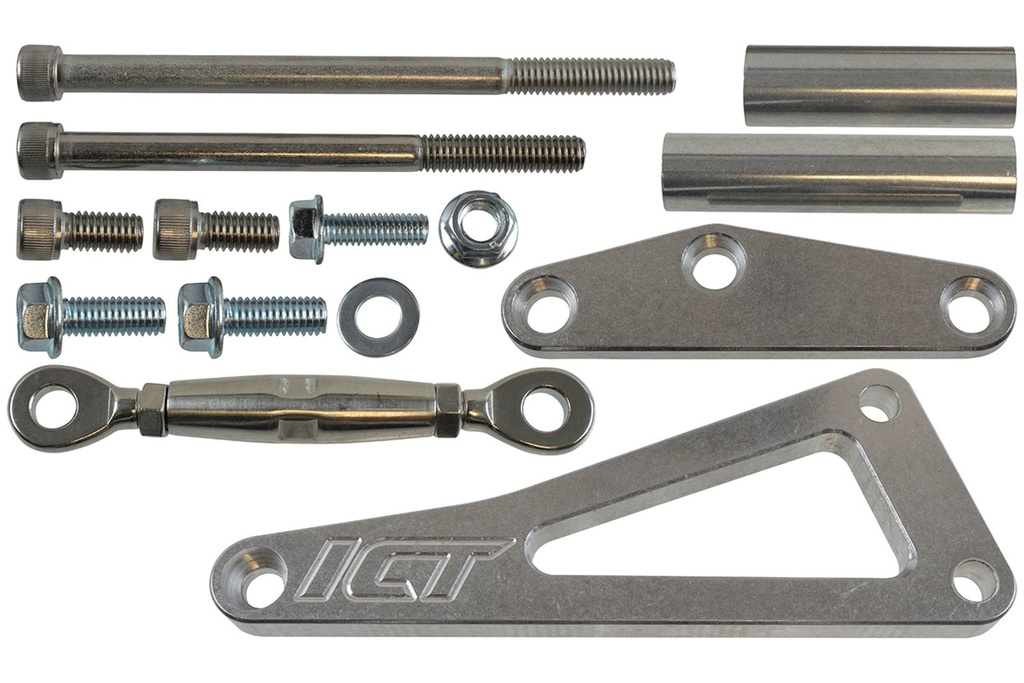 [ICT551663] Ict Billet - Bbc Alternator Bracket Uses Long Water Pump