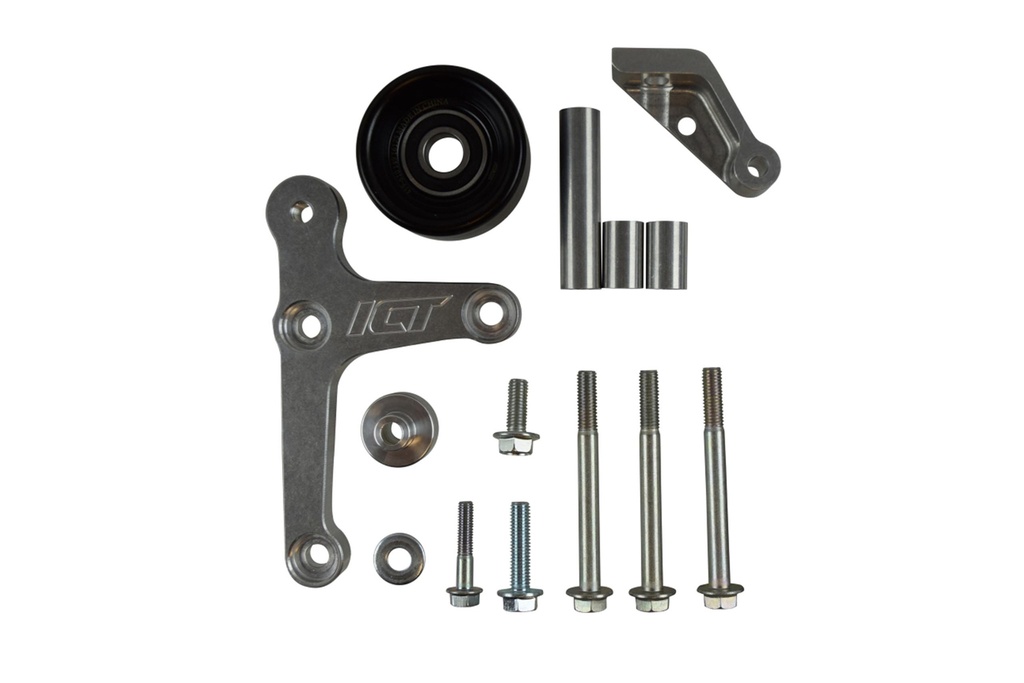 [ICT551668-2] Ict Billet - Ls1 Alternator Bracket C omplete Idler Pulley Cam
