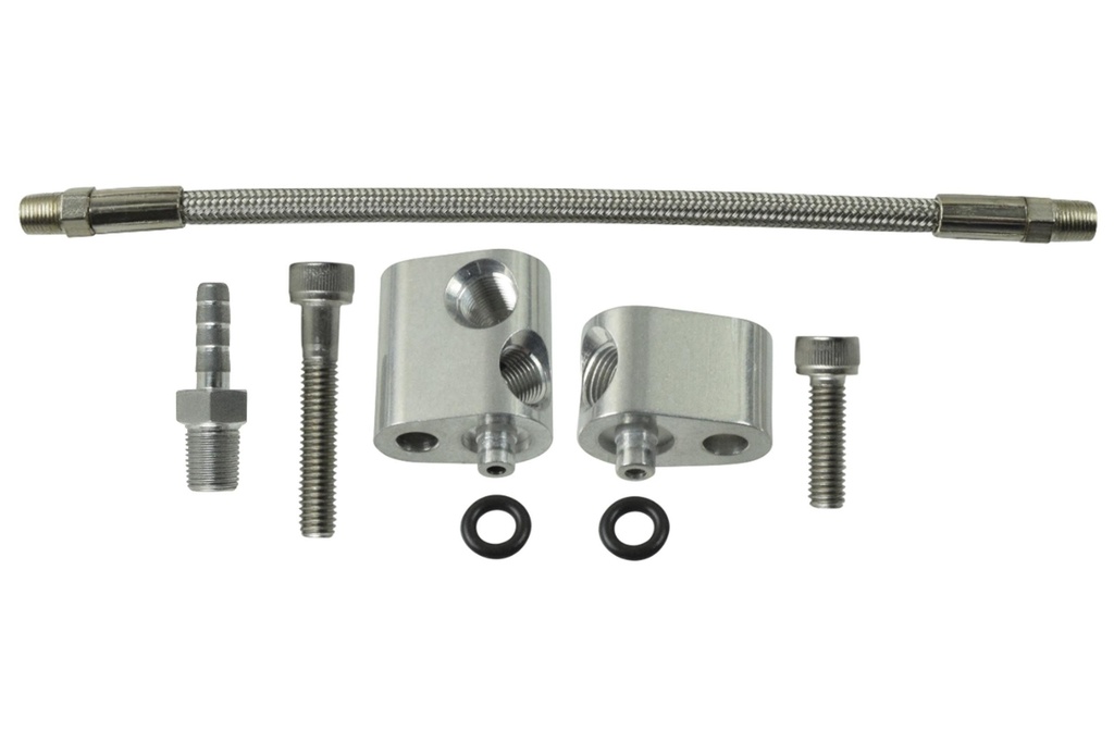Ict Billet - Head Coolant Steam Port Crossover Bypass Hose