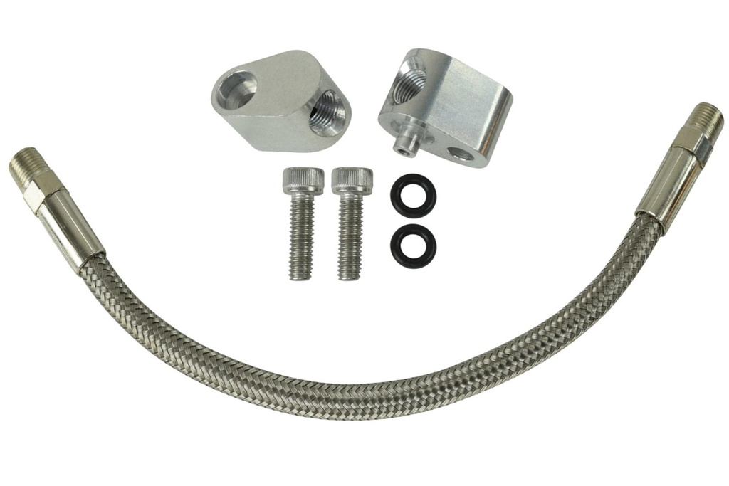 [ICT551694H] Ict Billet - Throttle Body Bypass Hose Coolant Steam Crossove