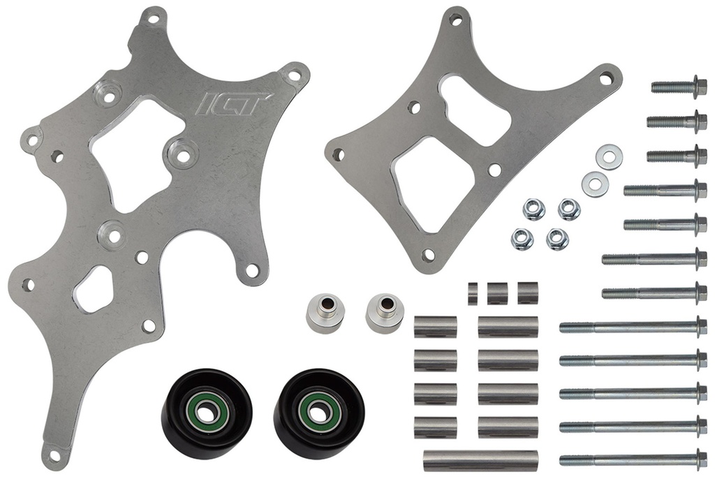 [ICT551787A-3] Ict Billet - Ls Truck Supercharger Swap 6 Rib Alternator