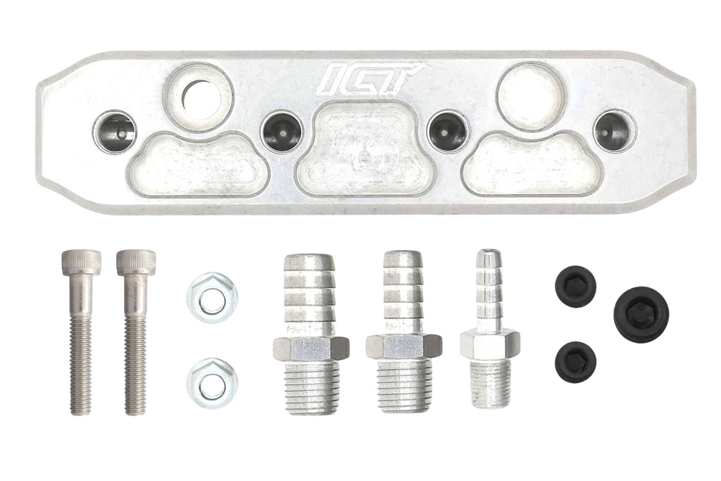 [ICT551855-VB001] Ict Billet - 6-Port Vacuum Boost Dist