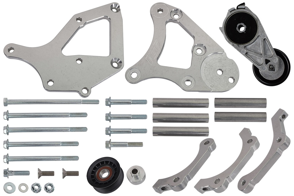 [ICT551940-3] Ict Billet - Ls Truck A/C Compressor Relocation Bracket Kit