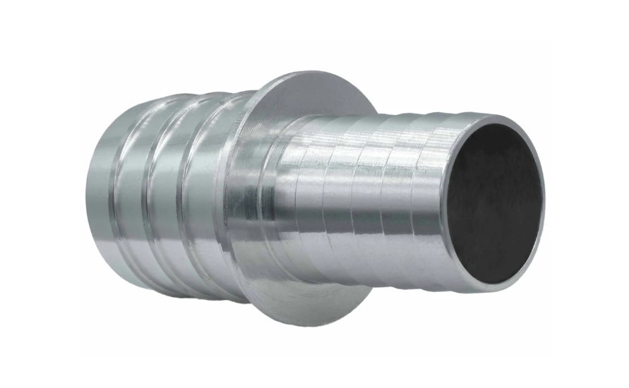 [ICTAN627-16-12A] Ict Billet - 1In To 3/4In Inch Hose Barb Splice Coupler