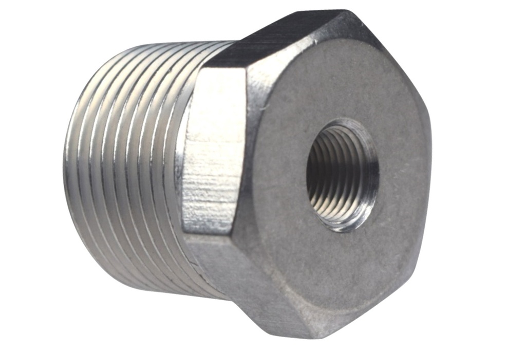 Ict Billet - Straight 3/4inNpt Male / 1/8inNpt Female Pipe