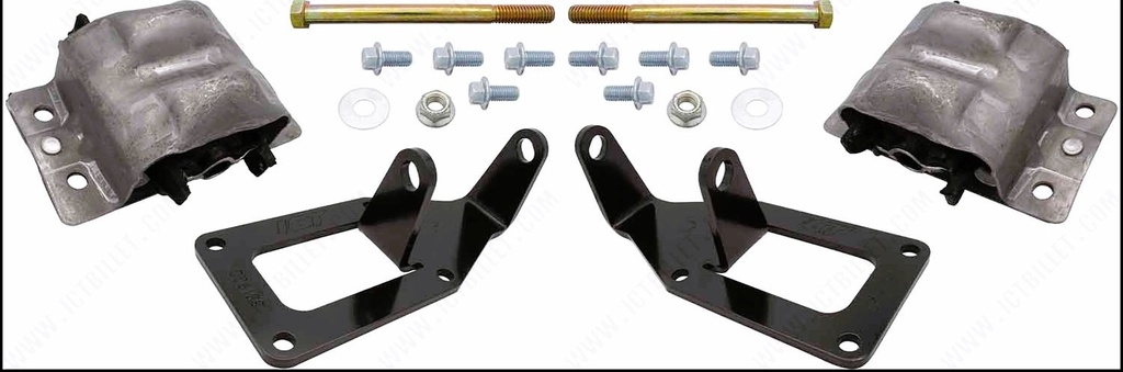 [ICTEM-LS-3FBDY] ICT Billet - 82-92 Gm F-Body Ls Swap Engine Mount Kit
