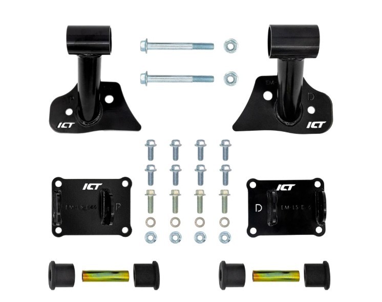 [ICTEM-LS-E46] Ict Billet - Ls Engine Mount Kit 92-06 Bmw E36/E46