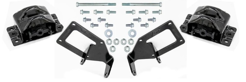 [ICTEM-LT-4ABDY] Ict Billet - Lt Engine Mount Kit 73-77 Gm A-Body