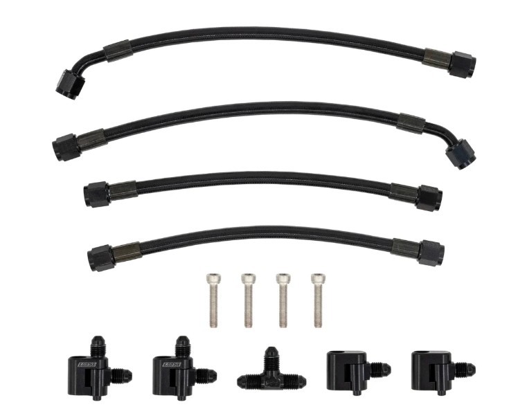 [ICTHS-LS01-4P] Ict Billet - 4 Port Low Profile Steam Kit