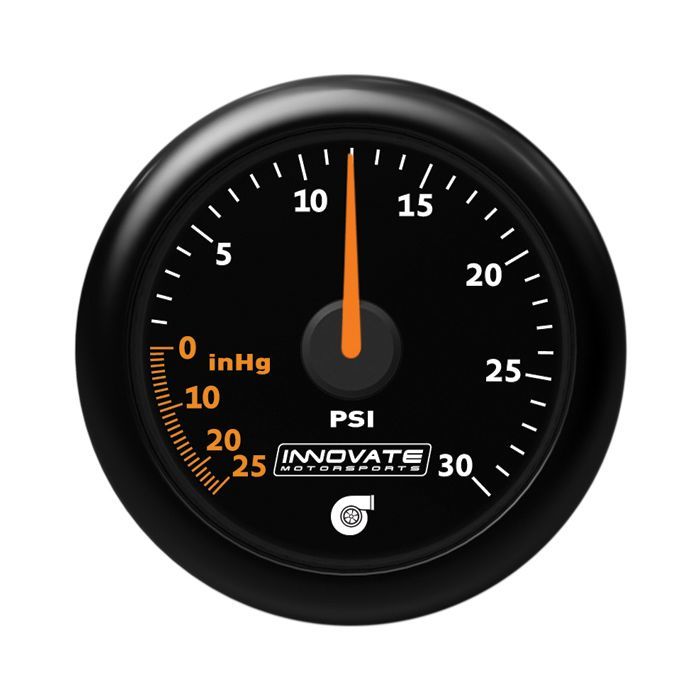 [INN39080] Innovate Motorsports - MTX 30psi Vacuum/Boost Gauge Kit W/Black Dial