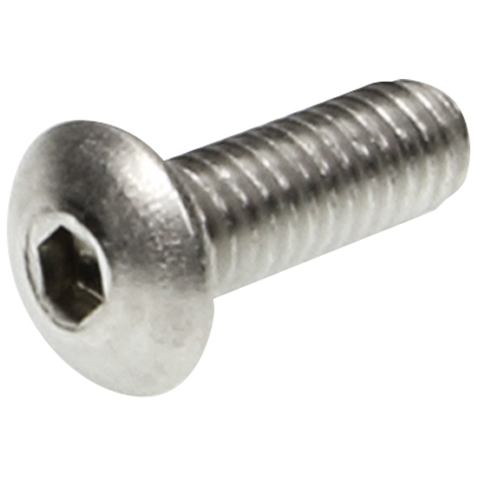 [ALL16920] Allstar Performance - Button Head Bolts 8-32 X 1/2in 25Pk Ss
