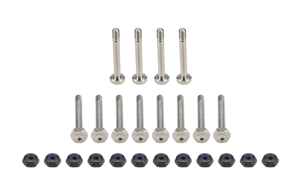 [ALL17016] Allstar Performance - Nerf Bar And Bumper Kit Titanium