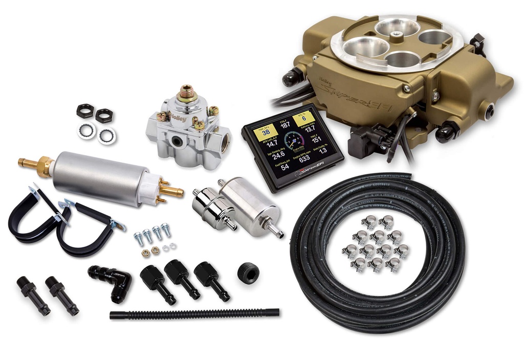 [HLY550-869K] Holley - Sniper Efi Quadrajet Master Kit - Gold