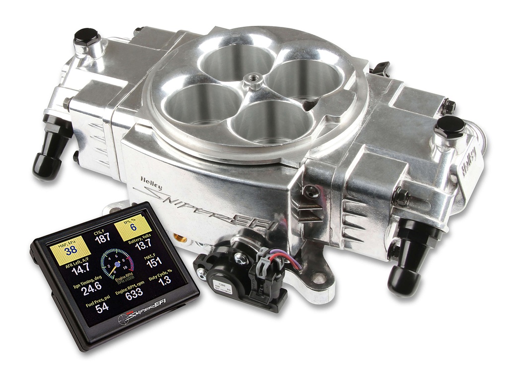 [HLY550-870] Holley - Sniper Efi Stealth 4150 Shiny Finish