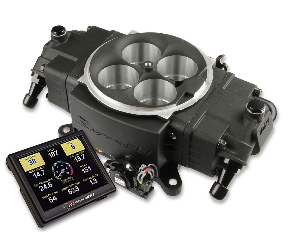 [HLY550-871] Holley - Sniper Efi Stealth 4150 Black Finish