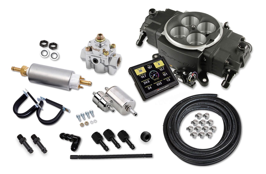 [HLY550-871K] Holley - Sniper Efi Stealth 4150 Black Finish Master Kit