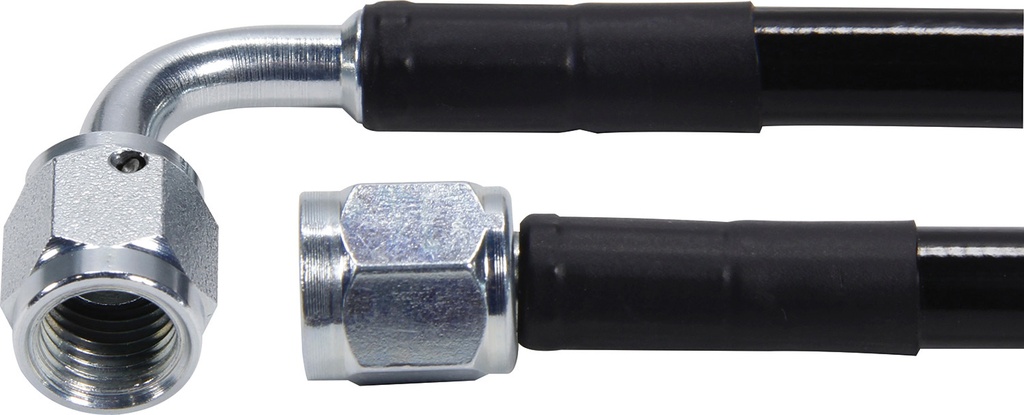 Allstar Performance - Coated Braided Line 36in #3Hose -3Str/-3 90 Steel