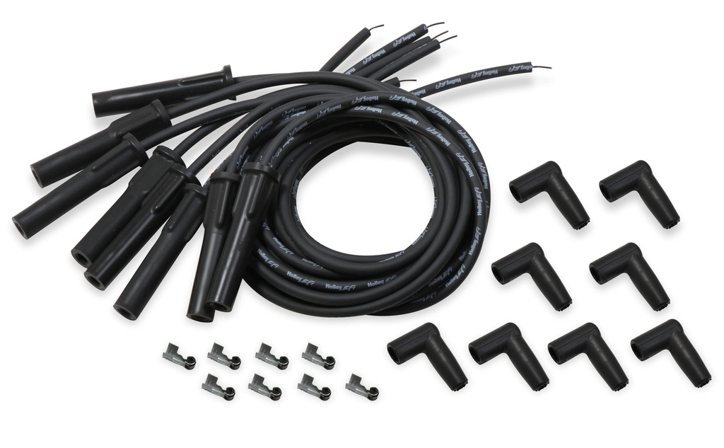 [HLY561-113] Holley - Spark Plug Wire Set Univ GM LS Cut To Fit - Black