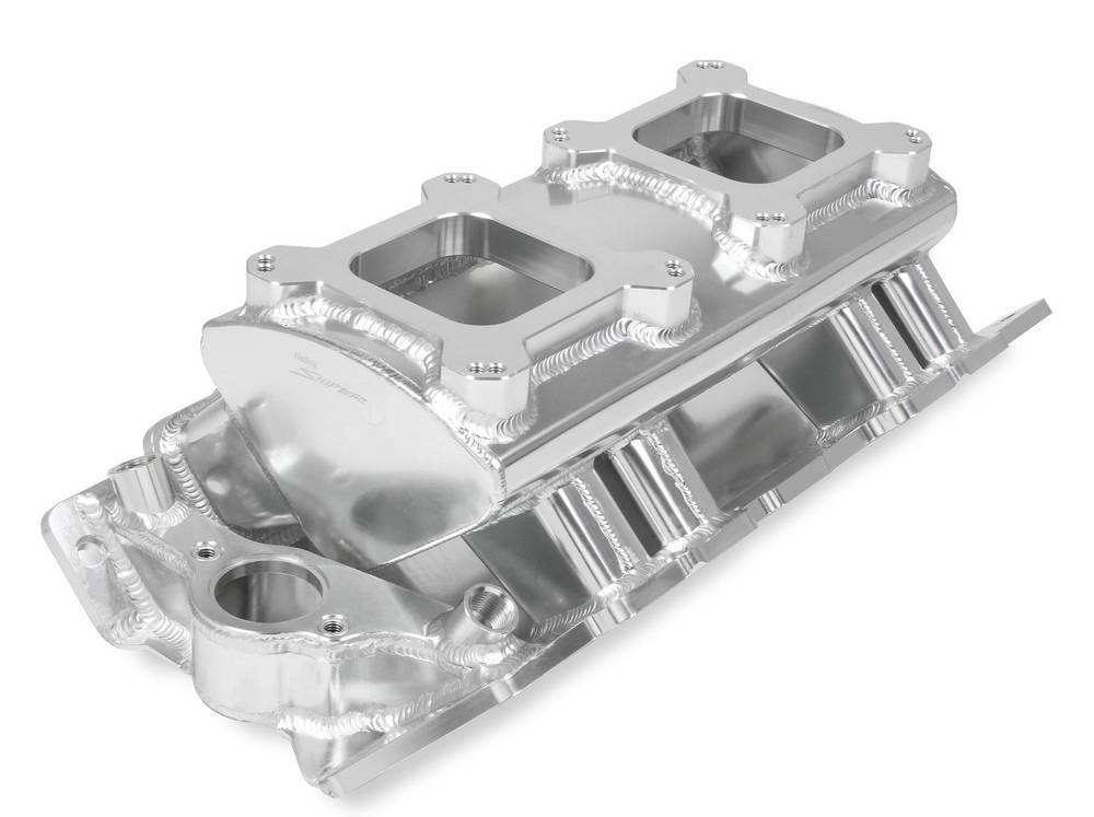 [HLY835061] Holley - Bbc Sniper Sm Fabricated Intake Manifold - Carb