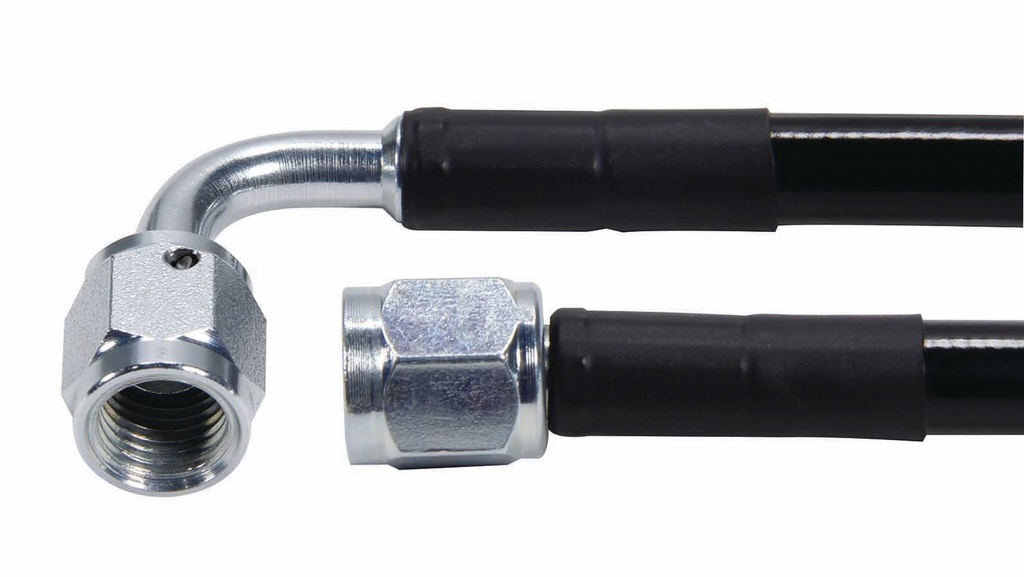 Allstar Performance - Coated Line #4 Str to 90 Steel Ends 32in