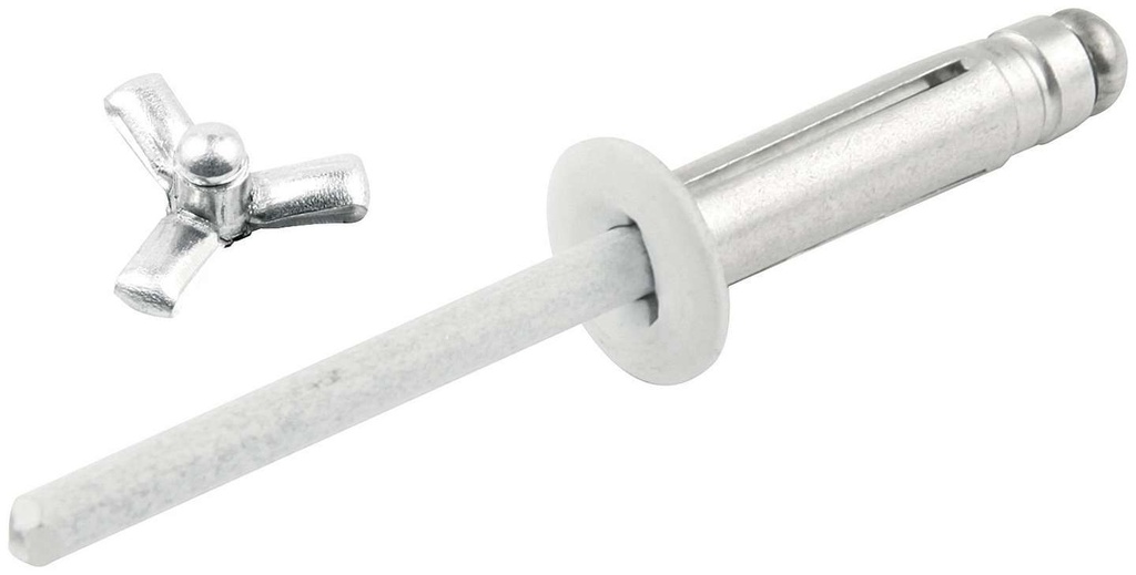 [ALL18080] Allstar Performance - Sm Hd Rivet 250pk White Flange Type