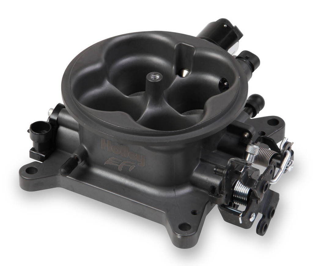 [HLY112-587] Holley - MPFI Throttle Body 1000 CFM Hard Core Gray