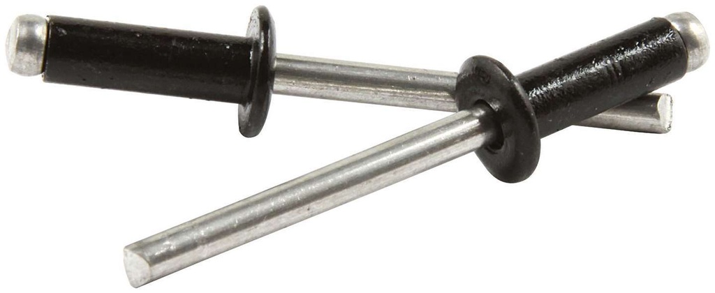 [ALL18128] Allstar Performance - Sm Hd Rivet Black Alum 250pk