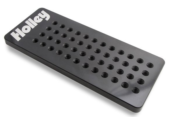 Holley - Holley Carb Jet Board Billet Alm - Black