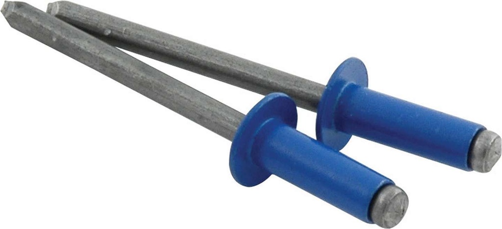 [ALL18134] Allstar Performance - Sm Hd Rivet Blue 250pk Chevron