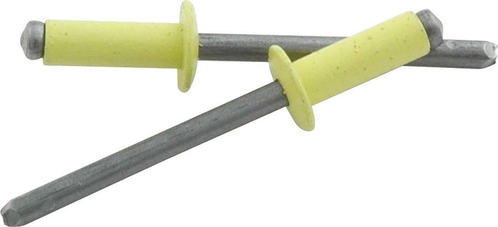 [ALL18138] Allstar Performance - Sm Hd Rivet Yellow 250pk