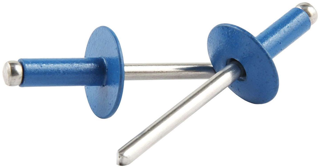 [ALL18175] Allstar Performance - Lg Hd Rivet Blue Alum 250pk Pepsi