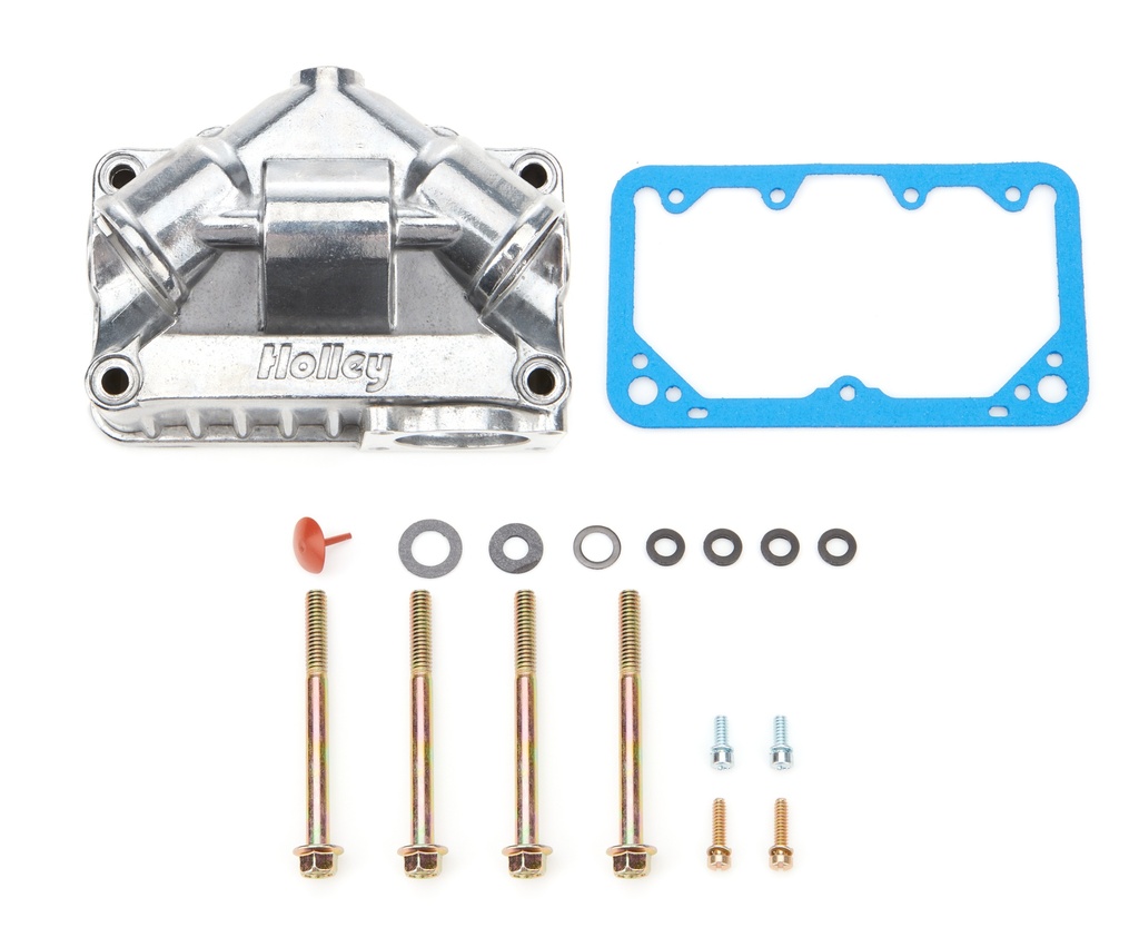 [HLY134-71S] Holley - Primary V Fuel Bowl - Alum W/Clear Sight Glass