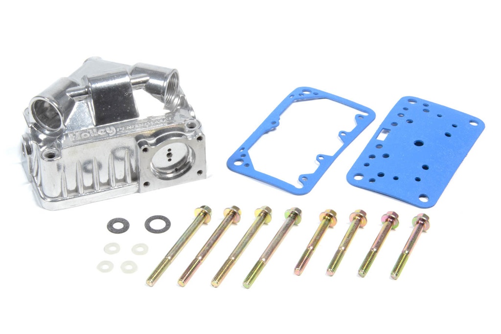 [HLY134-73S] Holley - Alm. Fuel Bowl Kit Secondary - Polish