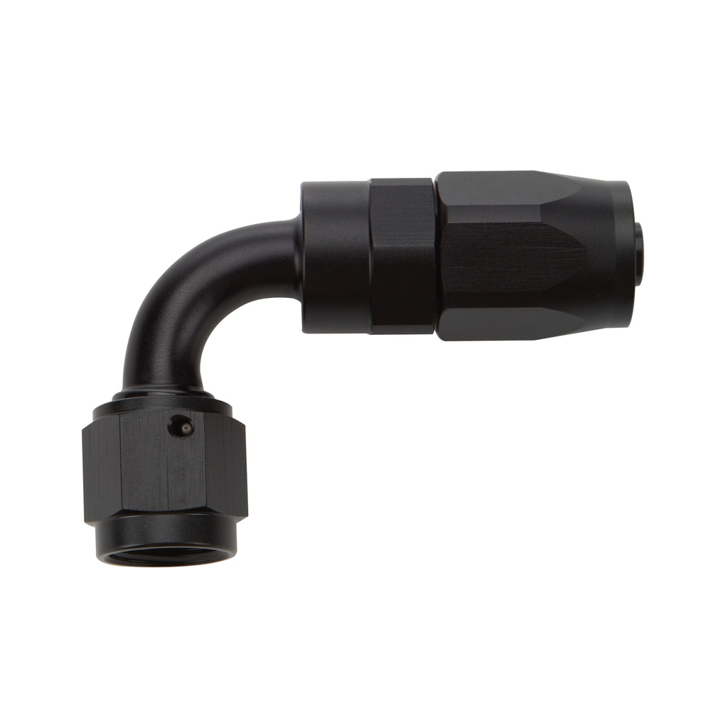 Allstar Performance - Reusable Hose End Black 90 Deg Elbow -16