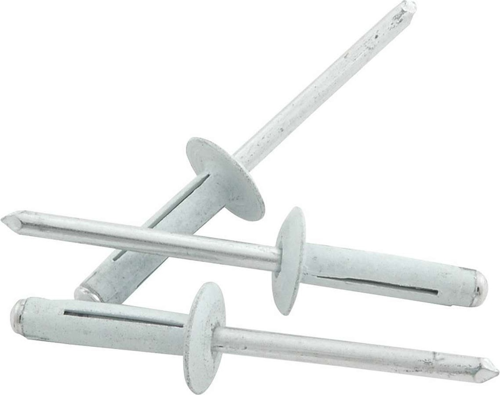 [ALL18188] Allstar Performance - Md Hd Rivet 250Pk White Flange Type Alum Mandrel