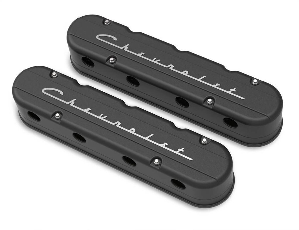 [HLY241-177] Holley - Valve Cover Set Gm Ls 2-Piece Design